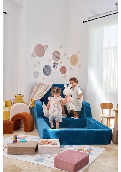 Funbed Yeni Nesil Montessori Çocuk Yatağı & Oyun Alanı Yıkanabilir Sıvı Geçirmez Mavi - 836527200 Funbed Yeni Nesil Montessori Çocuk Yatağı & Oyun Alanı Yıkanabilir Sıvı Geçirmez Mavi - 836527200