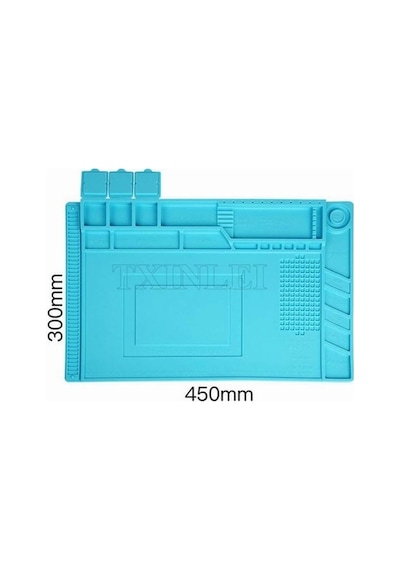 S160 Isıya Dayanıklı Silikon Ped Mıknatıslı Tamir Pedi 45X30Cm (258365183)