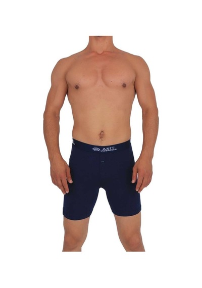 Anıt 1114 Erkek Likralı Uzun Boxer - 3 Adet