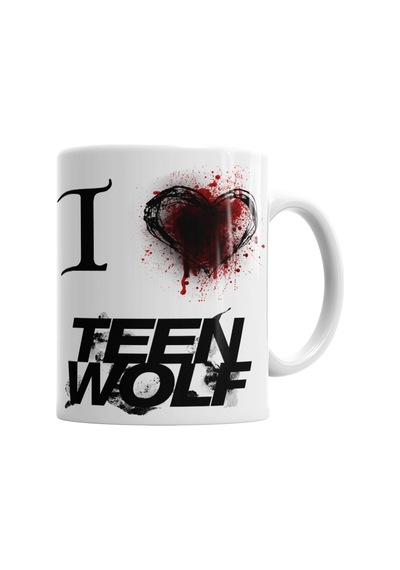 Teen Wolf Kupa Bardak Porselen No34549 Karışık