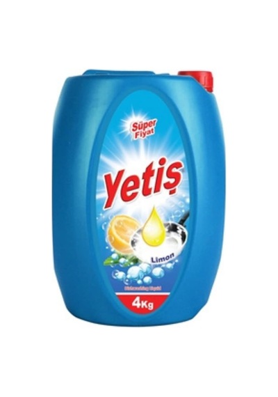Yetiş Sıvı Bulaşık Deterjanı Limonlu 4000 Gr