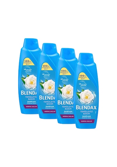 Blendax Temizleyici Yasemin Özlü Şampuan 4 x 500 ML