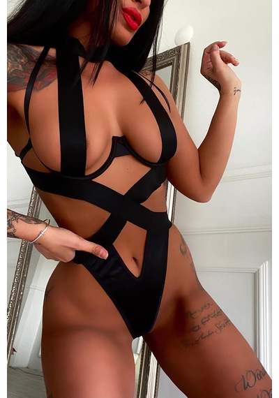 Bikini Mayokini Dünyası Rovina Body - Siyah