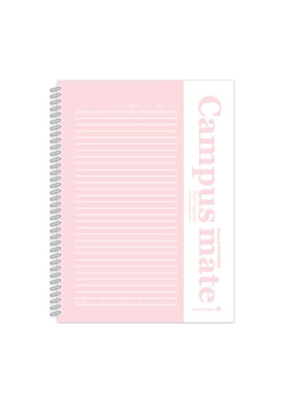 Morning Glory 1200 Çizgili Defter 21,5x15 Cm Pembe 10250-89013