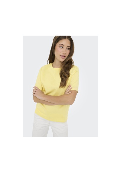 Only Onlfreja Lıfe Sarı Kadın T-shirt 15367970