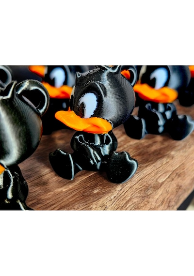 Bebek Duffy Duck Tasarımlı Sevimli Anahtarlık Ve Çanta Aksesuarı 2 Adet