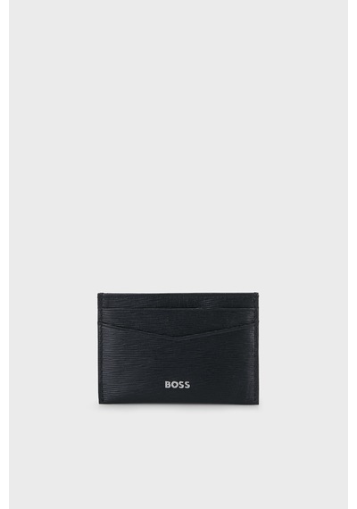 Boss Deri Logolu Kartlık Erkek Kartlık 50568386 004 Siyah SİYAH