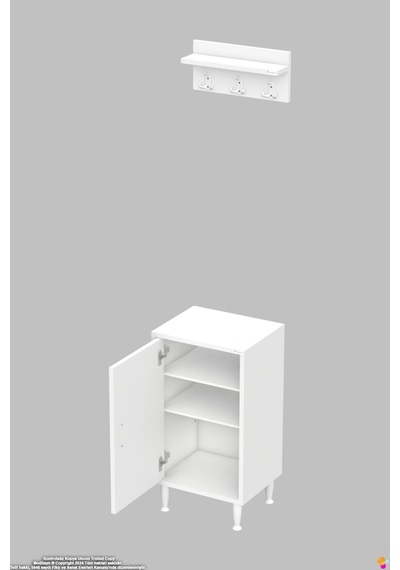 Aura Portmanto Vestiyer Ayakkabılık 2 Raf 3 Bölme 3 Kancalı Askılı Dar Alan Çok Amaçlı Dolap 35 Cm Aura Portmanto Vestiyer Ayakkabılık 2 Raf 3 Bölme 3 Kancalı Askılı Dar Alan Çok Amaçlı Dolap 35 Cm