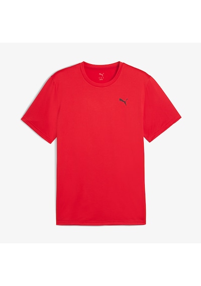 Puma Tad Ess Solid Cat Lc Erkek Kırmızı Antrenman T-shirt 525908