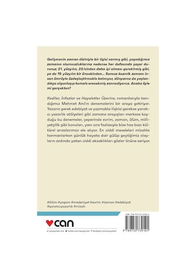 Kediler İnfazlar ve Hayaletler Üzerine - Mehmet Anıl - Can Yayınları