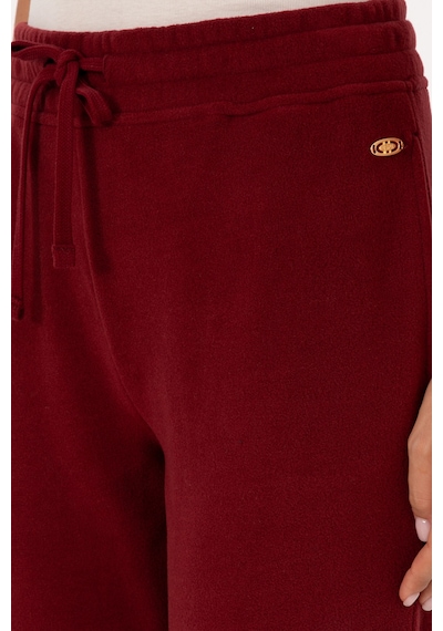 U.S. Polo Assn. Kadın Bordo Polar Jogger Eşofman Altı 50318758-VR014