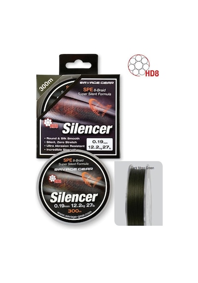 Savage Gear Hd8 Silencer Braid 300 Mt Green Örgü Ip (473161012)