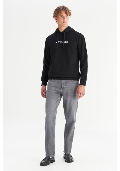 Wrangler Erkek Big Logo Sweatshirt Black Çok Renkli