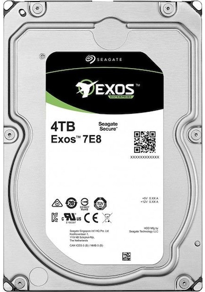 Seagate Exos 7E8 ST4000NM002A 3.5" 4 TB 7200 RPM SATA 3 HDD