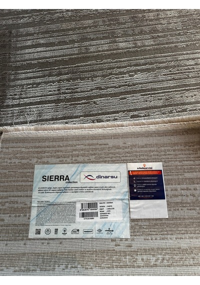 Sıerra Halı Salon, Oturma, Yatak Odası Halısı Desen Kodu 34670-070 Grik-kahve