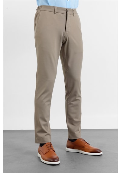 İmza Vizon Yan Cep Örme Slim Fit Esnek Jogger Pantolon 1003260173
