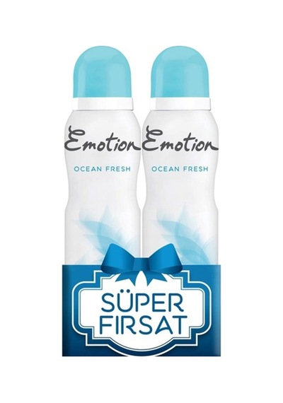 Emotion Ocean Fresh Kadın Deodorant 2 x 150 ML