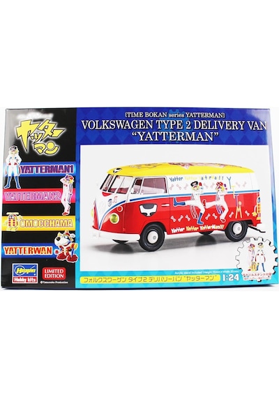 Hasegawa Sp613 52413 1/24 Ölçek, Volkswagen Type 2 Delivery Van Yatterman , Plastik Model Kiti