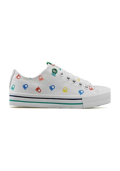 United Colors Of Benetton Benetton Bn-30186 Çocuk Convers Ayakkabı BN-30186-R0198 Beyaz