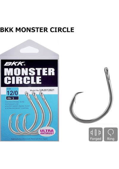 Bkk Monster Circle İğne İğne No : 8-0