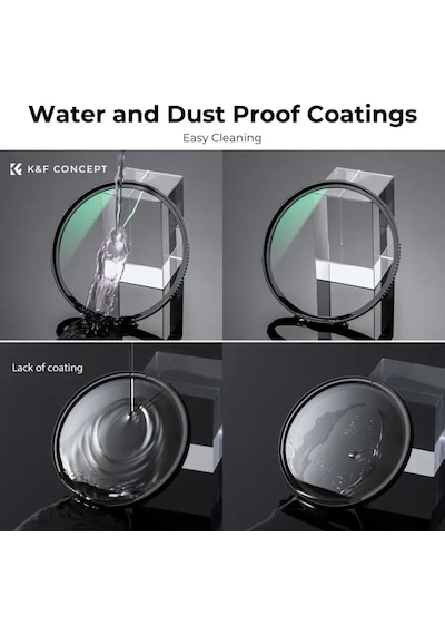 K&f Concept 86mm Nano-x Mcr-uv 28 Çok Katmanlı Kaplamaya Sahip Koruma Filtresi 8k Ultra Hd