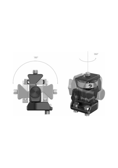 Smallrig 2904b Döner Ve Eğimli Vidalı Monitör Tutucu
