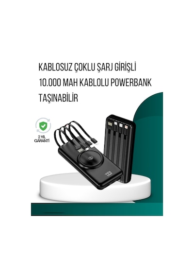 Northcity 10000mah Kablosuz Powerbank Hızlı Şarj Ve Seyahat Dostu