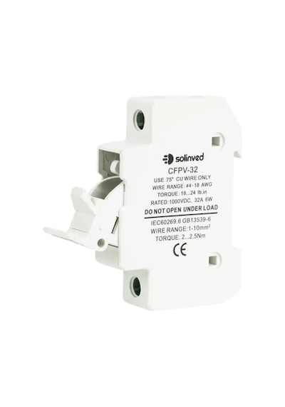 Solinved Dc Kartuş 10x38 Sigorta Yuvası - Slvfshl