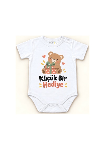 Babylimon Küçük Bir Hediye Beyaz Kısa Kollu Çıtçıtlı Bebek Zıbını Beyaz - Küçük Bir Hediye - 928161936 Beyaz - Küçük Bir Hediye Babylimon Küçük Bir Hediye Beyaz Kısa Kollu Çıtçıtlı Bebek Zıbını Beyaz - Küçük Bir Hediye - 928161936 Beyaz - Küçük Bir Hediye