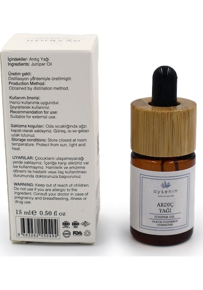 Aysenin Ardıç Yağı / Juniper Oil 15 ML