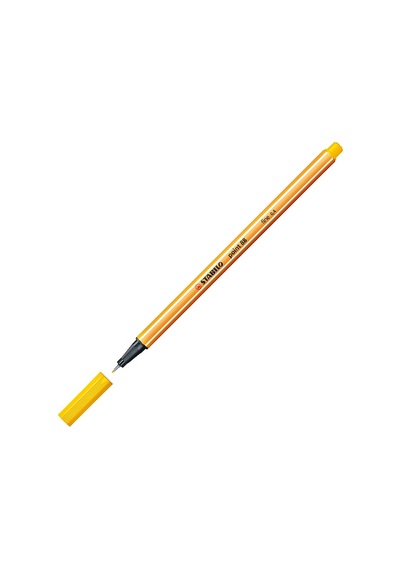 Stabilo 88 Point Fineliner Keçe Uçlu Kalem 0.4Mm 44 Sarı