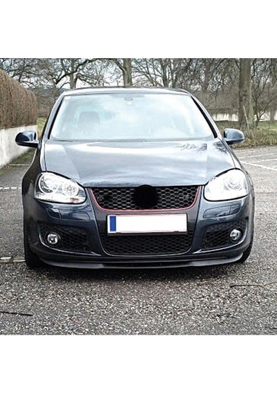 Volkswagen Jetta Uyumlu Ön Tampon Eki Cupra Lip Mat Siyah Body Kit