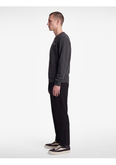 Koton Regular Fit Pamuklu Cepli Beli Bağcıklı Lastikli Pantolon Siyah 7wam40050hw