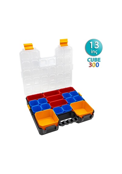 Eurostar Kk11913 Cube300 Küp Organizer Kutu 13" 33.5x28.5x6.3 Cm