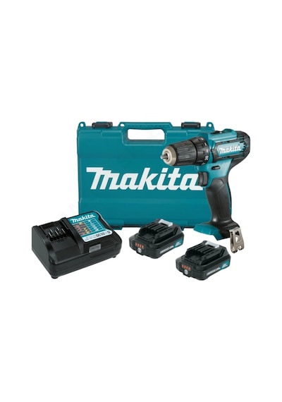 Makita DF333DWAE 10.8V 2 Ah Li-ion Çift Akülü Darbesiz Vidalama