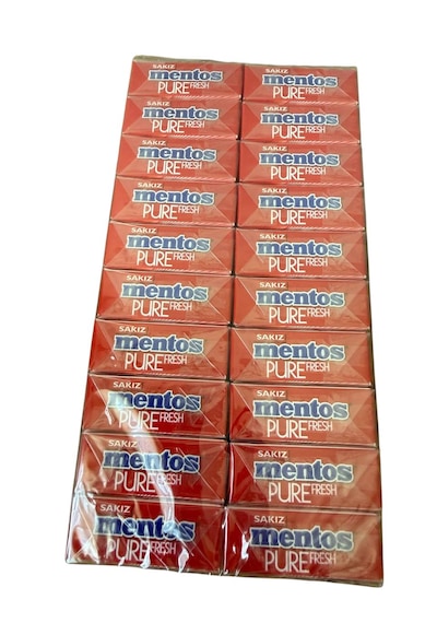 Pure Fresh Çilekli Draje Sakız 22 Gr 20 Adetli