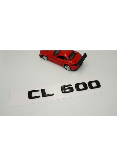 CL 600 Bagaj Parlak Siyah ABS 3M 3D Yazı Logo