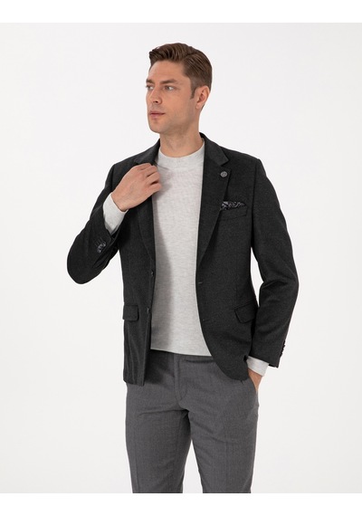 Pierre Cardin Erkek Antrasit Ceket 50311398-vr006 Antrasit