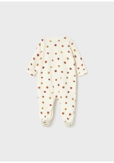 Mayoral Newborn Kız Bebek 2li Kadife Tulum Kahverengi