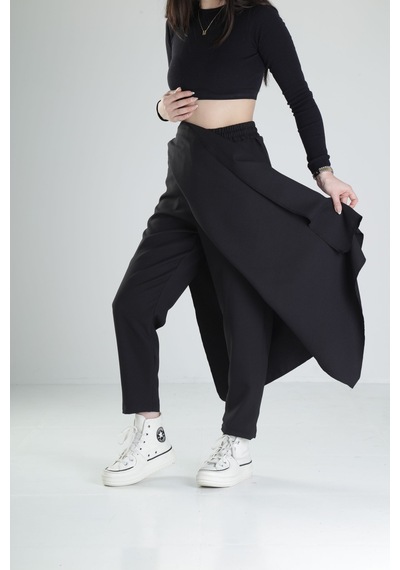 Cocopelli Tasarım Samurai Pantolon Coc1808 Siyah