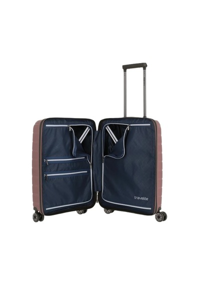 Travelite Ön Cepli Air Base Trolley S Kabin Boy Valiz Lila