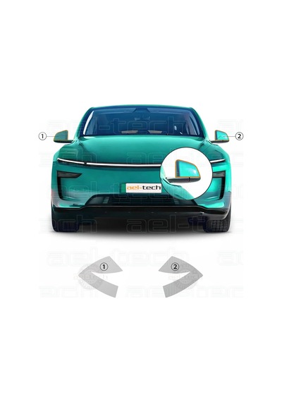 Tesla Jüniper Uyumlu Dikiz Aynası Üstü Tpu Koruyucu 2025