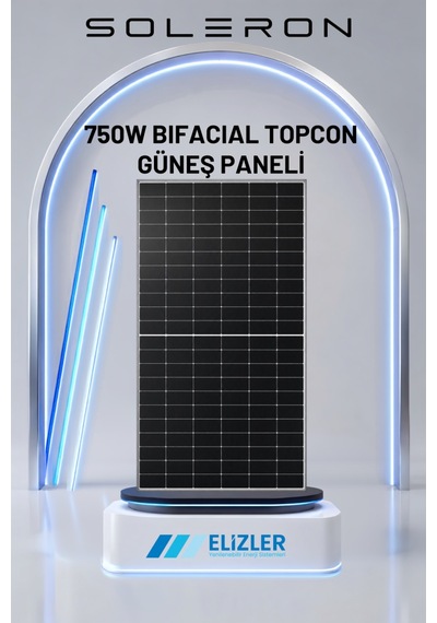 750w Bıfacıal Topcon Güneş Paneli