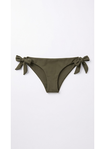 Zi Haki Kalın Ip Bağcıklı Brezilya Bikini Altı
