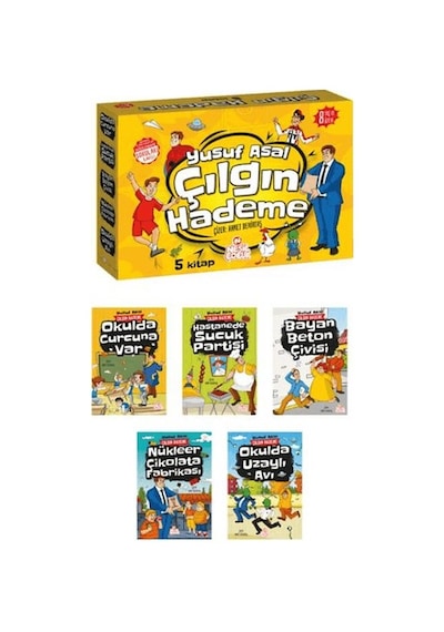 Çılgın Hademe Seti 5 -soru Kitapçığı - Qddv-883689