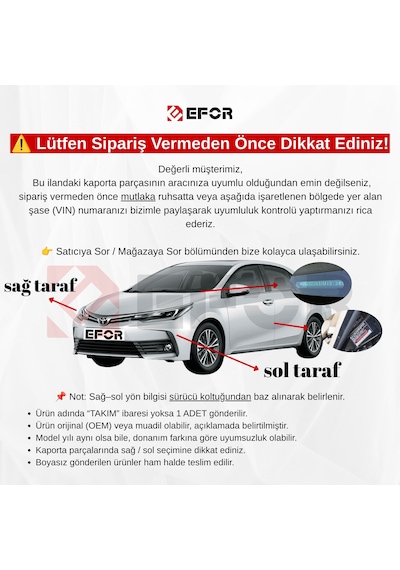 Honda Accord Sağ Arka Tampon Destek Demiri 2003-2008 71509-sea-000-