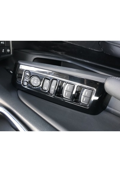 Honda Civic Fe1 Uyumlu Piano Black Cam Açma Düğme Kaplaması 2022+ (540935979)