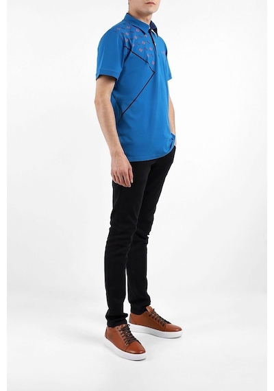 Bearraybon Erkek Polo Yaka T-Shirt-Saks (504684596) Saks