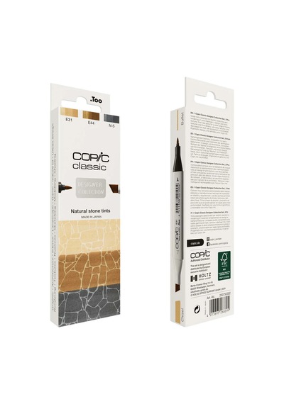Classıc Desıgner Collectıon Set 3 Lu Natural Stone Tınts