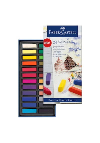 Faber Toz Pastel Goldfaber Mini 24 5188128224000 Çok Renkli